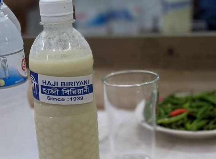 Haji Biriyani の白い飲み物